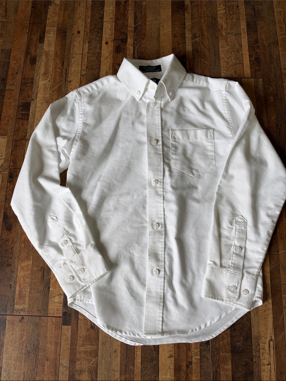 Izod White Button-Down Dress Shirt for Kids